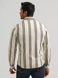 Wrangler Retro® Premium Stripe Western Snap Shirt