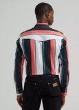 Wrangler Vintage-Inspired Brushpopper Western Snap Workshirt