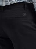 Wrangler Men's Riata Flat Front Relaxed Casual Pants — Black