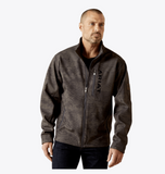 Ariat Men's Patriot Flag Softshell Jacket with patriotic design, water-repellent finish and Greater Arm Mobility™ for comfort.
