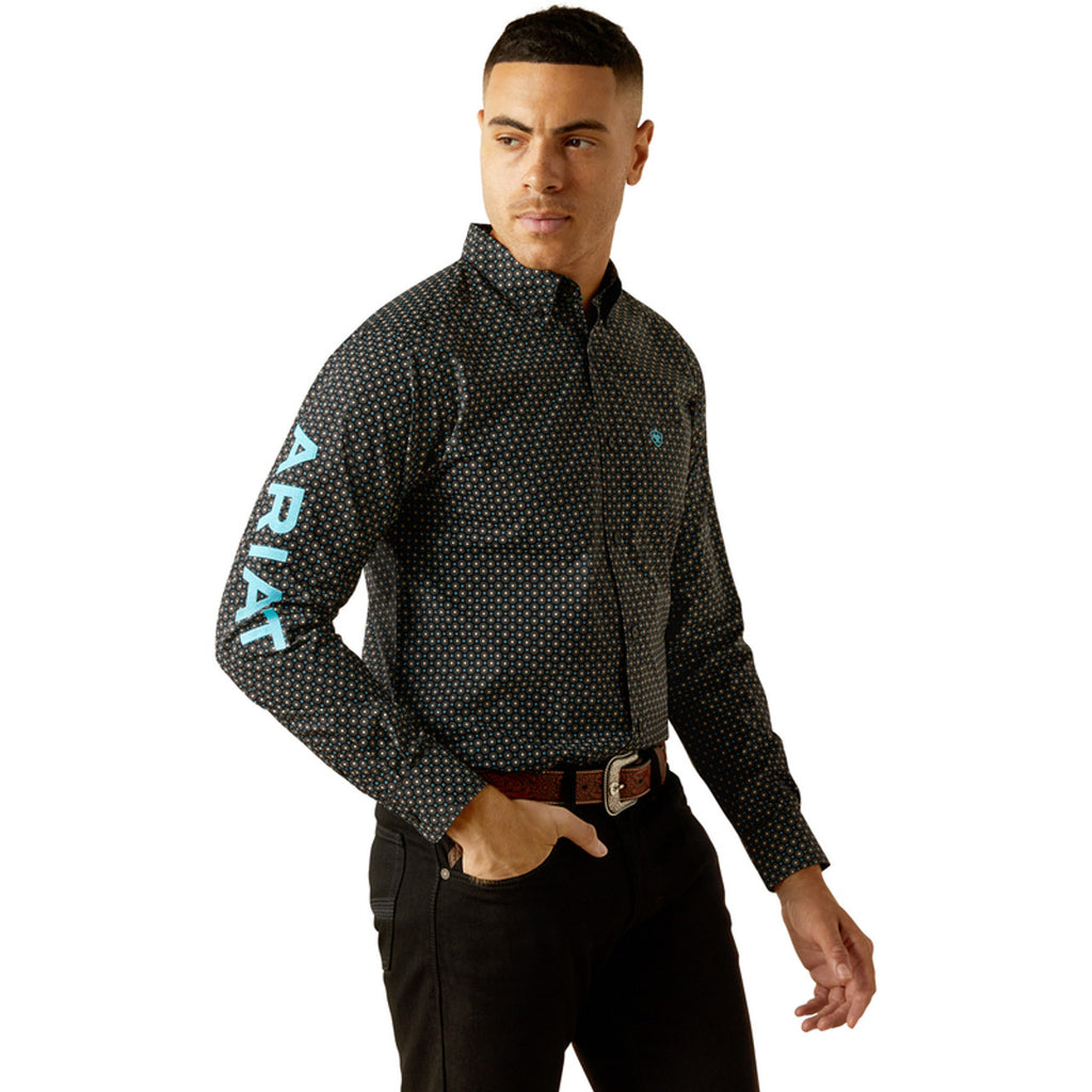 Ariat Men's Team Abel Fitted Button Down Shirt 10058738 Circle H Western Store Ariat Men's Team Abel Fitted Button Down Shirt 10058738 Circle H Western Store