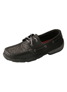 TWISTED X Moc Black Fish/Gray