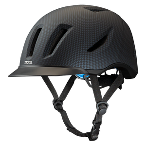 Troxel Terrain™ Black Carbon Horse Riding Helmet SKU: 54030-40-720