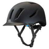 Troxel Terrain™ Black Carbon Horse Riding Helmet SKU: 54030-40-720