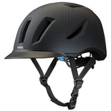 Troxel Terrain Helmet - Black Carbon Horse - 54030-60-720