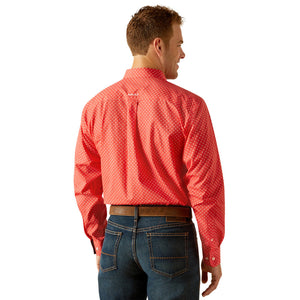 Wrinkle Free Wilkie Cayenne Long Sleeve Shirt