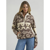 Wrangler Retro® Americana Sherpa Snap Pullover - Cream - 112385421