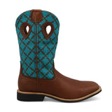 YTH0024 Kids Twisted X boot Turquoise Unisex boot