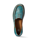 Ariat Women's Cruiser Brushed Turquoise Floral Embossed Shoes