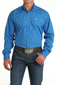 Cinch Men's Long Sleeve Button-Down Shirt