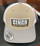 Cinch Womens Hat Gray with Yellow Snapback Hat