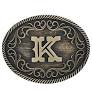 Montana Silversmiths Buckle Letter K