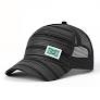 Women's Cinch Cap Black Striped