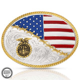 Montana Silversmiths FFA Patriotic Traditions Buckle