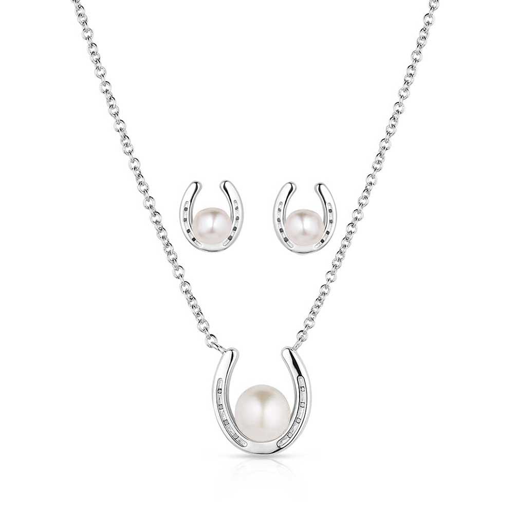 Delicate Embrace Pearl Jewelry Set JS5847