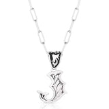 Western Initial Necklace Letter J