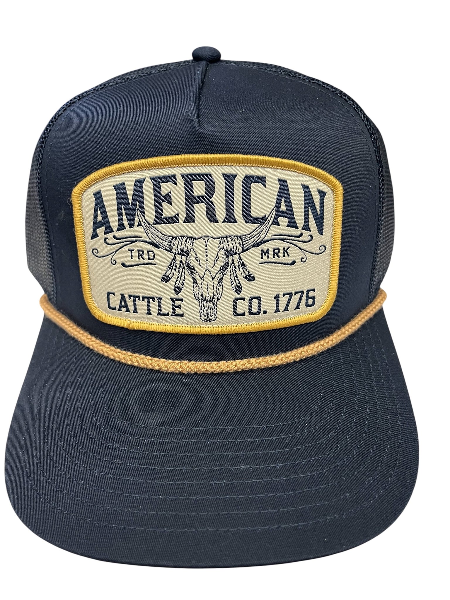 American Cattle Company Hat - Navy Blue