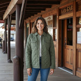 Hooey Bandera Reversible Barn Jacket Olive