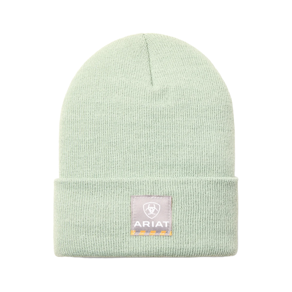 Ariat Ladies Rebar Watch Leaf Green Beanie Cap 10053442