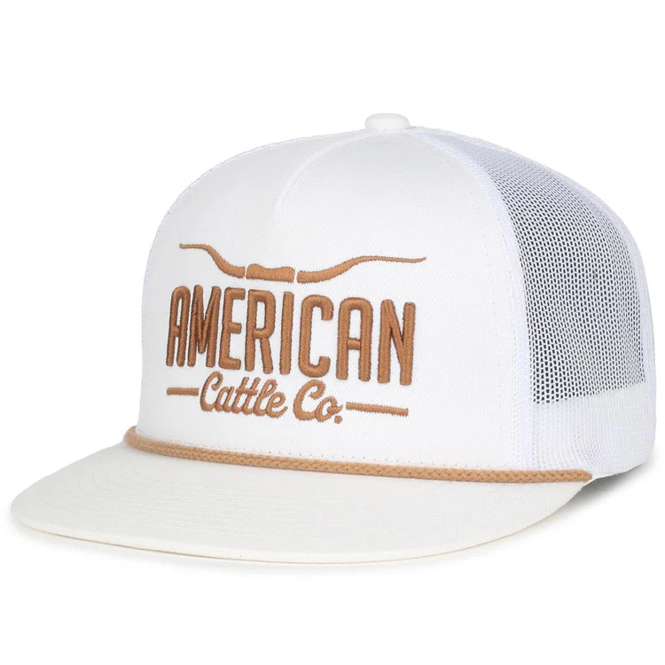 American Cattle Company Longhorn Hat with Rope