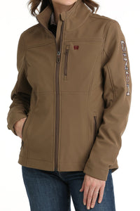 Women's Concealed Carry Bonded Jacket - Brown