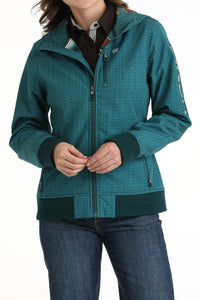 CINCH- Women's Bonded Jacket with Hood - Teal