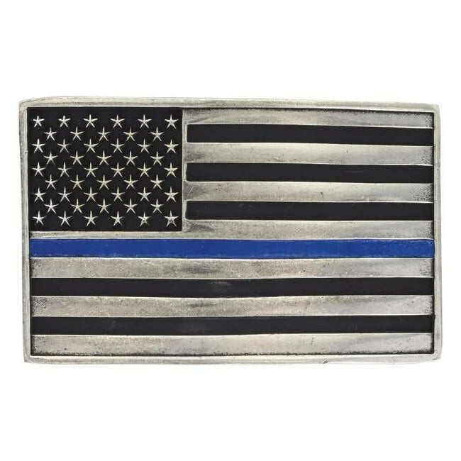 Thin Blue Line Buckle