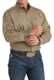 Cinch - Mens Geometric Print Down Western Shirt