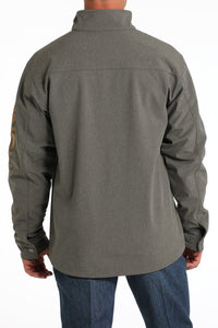 Men's Bonded Jacket - Charcoal/Copper