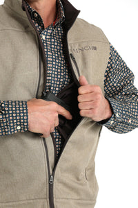 Men's Concealed Carry Bonded Vest - Gray