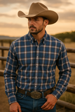 Rock & Roll Plaid Button Down Shirt