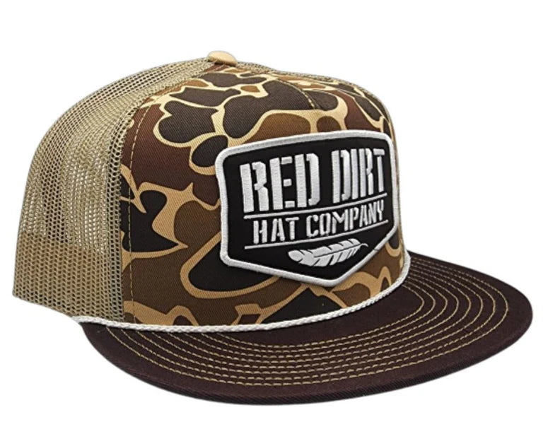Red Dirt Hat Co. Red Dirt Old Skool Duck Camo
