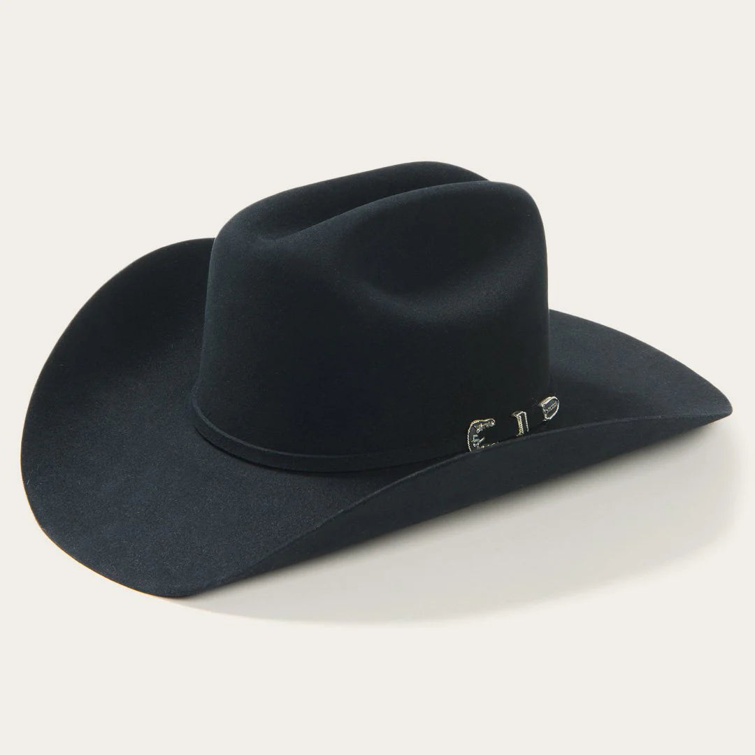 Stetson Skyline 6X Fur Felt Cowboy Hat Black | Handmade in USA