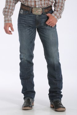 Cinch Jeans  Men's Slim Fit Silver Label Jean - Medium Stonewash