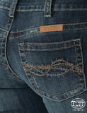 COWGIRL TUFF - Women's Original Don't Fence Me In Dark Wash Jeans #JDARKW