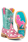 TIN HAUL - Kid's Little Miss Dotty/Horse A Dot Sole Boots #14-018-0007-0720