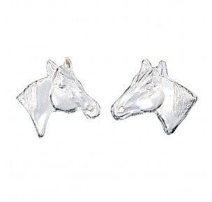 MONTANA SILVERSMITHS - Little Silver Horse Head Earrings #ER41