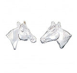 MONTANA SILVERSMITHS - Little Silver Horse Head Earrings #ER41