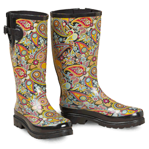 M&F WESTERN PRODUCTS - "Paisley" Design Rain Boot #58108